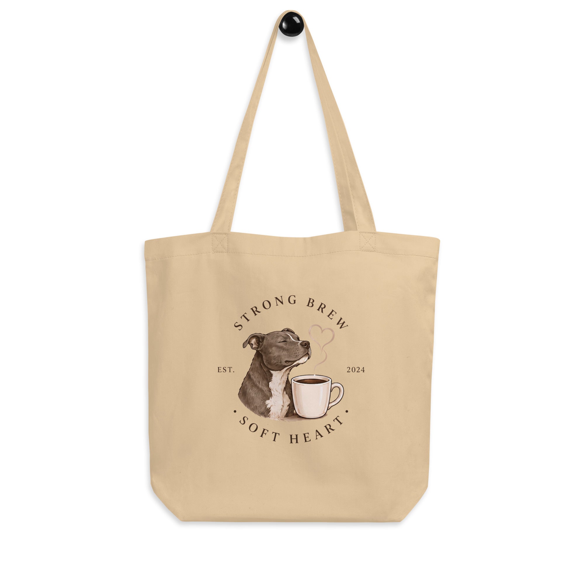 Picture of a tote for Staffy owners