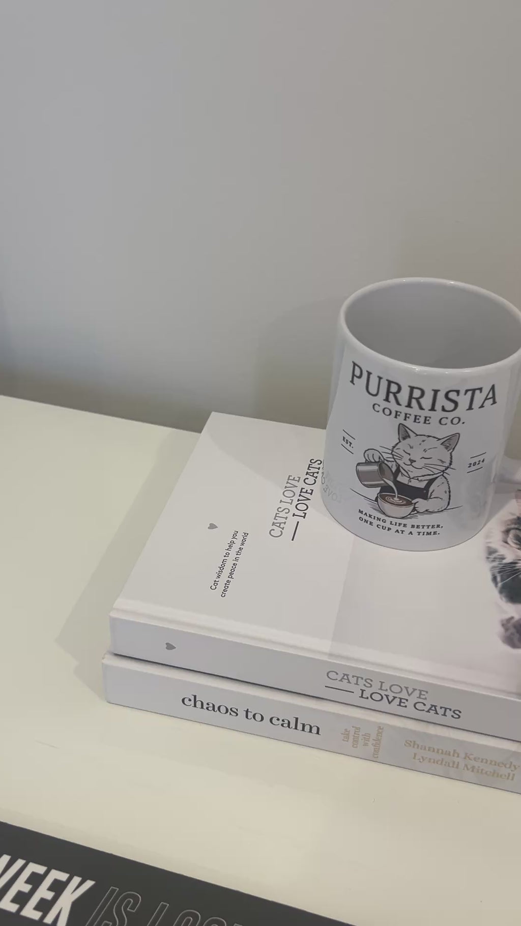 Purrista Coffee Mug – Cute Ceramic Mug for Cat & Coffee Lovers